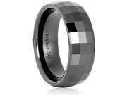 Doma Jewellery SSCER02113 Ceramic Ring 8 mm. Wide Size 13