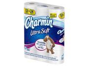 Charmin 86782 12 Double Roll Ultra Soft Absorbent Pack Of 4