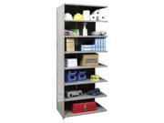 Hallowell A7723 24HG Hallowell Hi Tech Metal Shelving 48 in. W x 24 in. D x 87 in. H