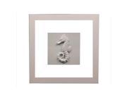 Unison Gifts LZD 468 9 In. Sea Life Themed Decorative Wall Shadowbox Seahorse