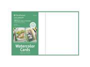 Strathmore ST105 650 Full Size Watercolor Cards with Envelopes Sets