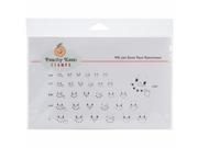 Peachy Keen PK 520 Stamp Clear Face Assortment Winter Pack of 31