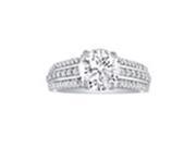 SuperJeweler RLB1035 14W H I I1 z8.5 Hansa 1.33Ct Diamond Round Engagement Ring In 14K White Gold H I Si2 I1 Size 8.5