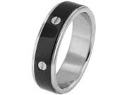 Doma Jewellery SSSSR0448 Stainless Steel Ring Size 8