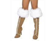 Roma Costume 14 4240B AS O S Synthetic Fur Boot Cuffs One Size