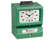 Acroprint Time Recorder 011070413 Model 125 Analog Manual Print Time Clock with Month Date 0 23 Hours Minutes