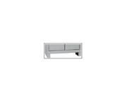 Hallowell HWG4SC0478 4CL Hallowell DuraTough Storage Cabinet Galvanite Series Extra Heavy Duty 60 in. W x 24 in. D x 78 in. H