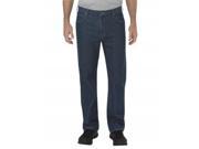 Dickies DP805THK 34 32 Regular Fit Straight Leg 5 Pocket Jean with Performance Tinted Heritage Khaki Size 34 32