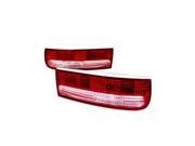 Spec D Tuning LT 300Z90RPW V2 APC Altezza Tail Light for 90 to 96 Nissan 300ZX Red Clear 6 x 18 x 22 in.