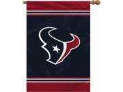 Fremont Die 94663B Houston Texans 1 Sided House Banner 28 x 40 in.