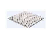 Alligator Board ALGBRD16X16GALV 16 in. L x 16 in. W Metal Pegboard Panel with Flange Pack of 2