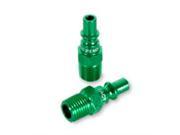 Legacy Mfg. Co. LEG A71440B 2PK 2 pack colorconnex B 0.25 in. Green Plug