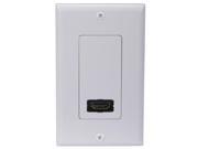 Audiovox DH200 HDMI Single Wall Plate