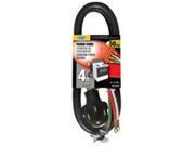 Power Zone ORR628204 Range Cord 6 By 2 8 By 2 Black 4 Ft.