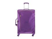 Delsey Luggage 40335081008 Solution 23 in. Spinner Trolley Purple