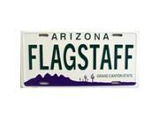 Smart Blonde LP 1070A Flagstaff Arizona Novelty Metal License Plate