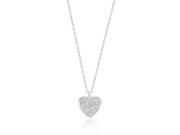 Icon Bijoux P11410R C01 Pave Heart Pendant