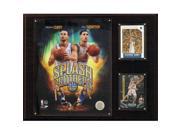 CandICollectables 1215SPLASHBROS NBA 12 x 15 in. Curry Thompson Golden State Warriors Player Plaque