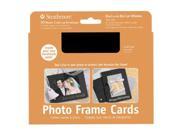 Strathmore ST105 186 Photo Frame Cards 10 Pack Black