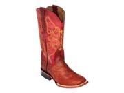 Ferrini 9439322100B Ladies Sparkle Red Boot S Toe Size 10B