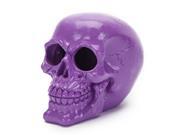 Penn Plax RR1974 4.5 in. Skull With Swim Through Eyes Purple