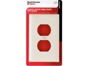 Pass Seymour TP8IBPCC5 1 Gang Duplex Receptacle Nylon Wall Plate Ivory Pack of 5