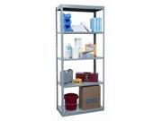 Hallowell DT5710 12HG Hallowell Hi Tech Metal Shelving 48 in. W x 12 in. D x 87 in. H