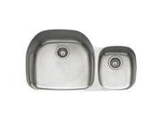 Franke PRX120 Prestige Classic Double Undermount Stainless Steel Sink With Integral Ledge