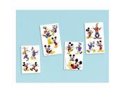 Amscan 393253 Mickey Mouse Tattoos Sheet Pack of 192