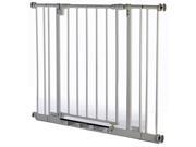 North States 4991 Easy Close Expandable Metal Pet Gate White