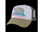 Decky C24 KHA California Love Foam Trucker Hat Khaki