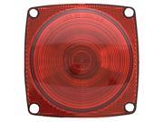 Infinite Innovations UL440021 4.5 in. Square Stop Tail Turn Light Replacement Lens
