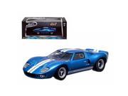 Greenlight GL86224 Vinces 1969 Ford GT 40 MK I Blue The Fast The Furious Fast Five Movie 2012 1 43 Diecast Car Model