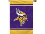 Fremont Die 94635B Minnesota Vikings 1 Sided House Banner 28 x 40 in.