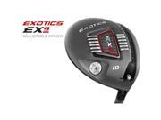 Tour Edge Golf E9WRGR0110A.MW MRH Exotics Ex9 10.0 Adjustable Driver Matrix White Tie 55x4 R