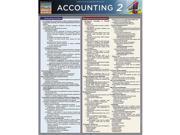 BarCharts 9781423216315 Accounting 2 Quickstudy Easel