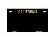 Smart Blonde MP 1084 California State Background Metal Novelty Motorcycle License Plate