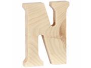 Walnut Hollow 262WH 26245 Wood Letter 5 in. X.63 in. N