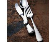 Gorham 9062660 Ribbon Edge Frosted Flatware Cold Meat Fork
