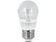 Feit Electric Bulb Led Dim 120V 4.8 40W Repl BPA15 CL DM LED