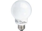 Earthtronics GT09SW1BIS 9W G25 Westpointe Vanity Instant On Compact Fluorescent Bulb Soft White