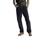 Dickies 13292RBB 36 30 Mens Relaxed Fit 5 Pocket Jean Overdyed Black 36 30