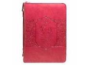 Christian Art Gifts 364271 Bible Cover Fashion Amazing Grace Medium Coral