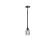 Kichler Lighting 42308OZ Vintage Industrial 1 Light Mini Pendant Olde Bronze Finish