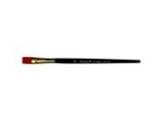 Dynasty B 410 Flat Shader Golden Synthetic Long Wood Handle Paint Brush Size 12