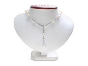 SuperJeweler Freshwater Pearls By The Yard Necklace Tin Cup Style