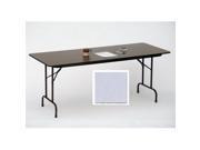 Correll Cf3672P 13 .625 Inch High Pressure Top Folding Tables Fixed Height Dove Gray