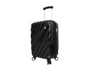 MIA TORO M1008 20in BLK Onda Fusion Hardside Spinner Carry On Black