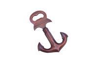 Handcrafted Model Ships MC 2102 AC 6 in. Anchor Cork Screw Bottle Opener Antique Copper