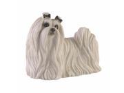 Sandicast SS09301 Small Size Maltese Sculpture Standing